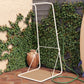Poolside Gossip Collection Rainey Outdoor Shower with XL Base and Waterfall Bar - White - 1-Pack
