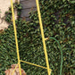 Poolside Gossip Collection Rainey Outdoor Shower with XL Base and Waterfall Bar - Yellow - 1-Pack