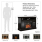 Chicago Electric Fireplace TV Console for TVs up to 50 Inch - Natural