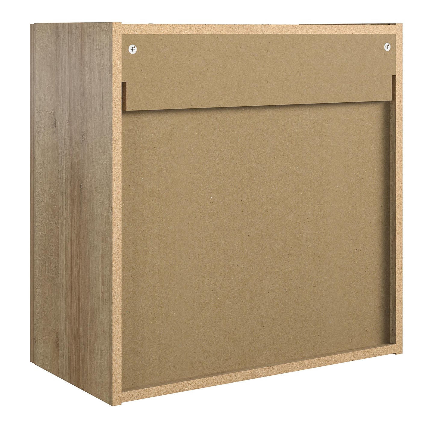 Basin 24" 2 Door Wall Cabinet with Adjustable Shelf - Natural