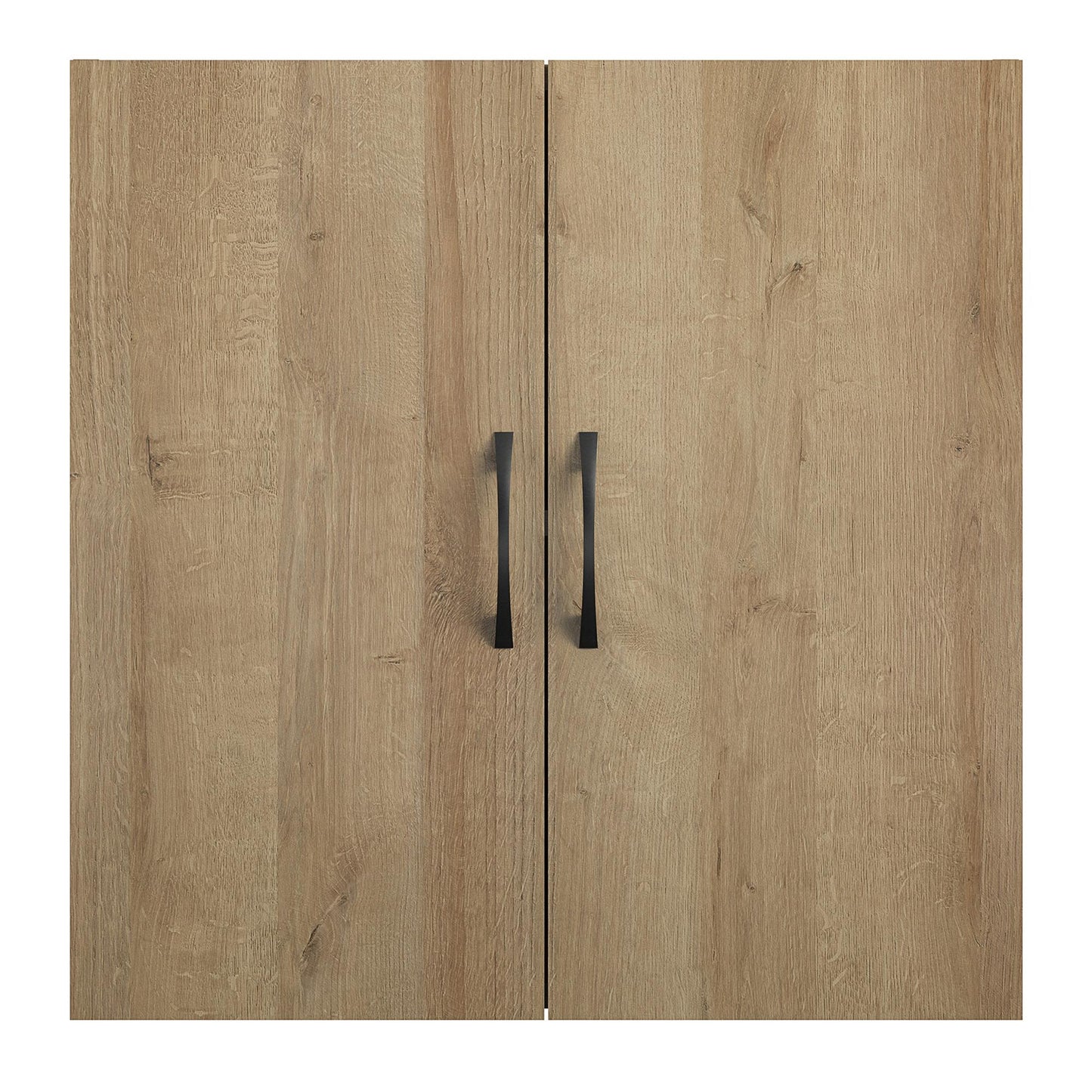 Basin 24" 2 Door Wall Cabinet with Adjustable Shelf - Natural