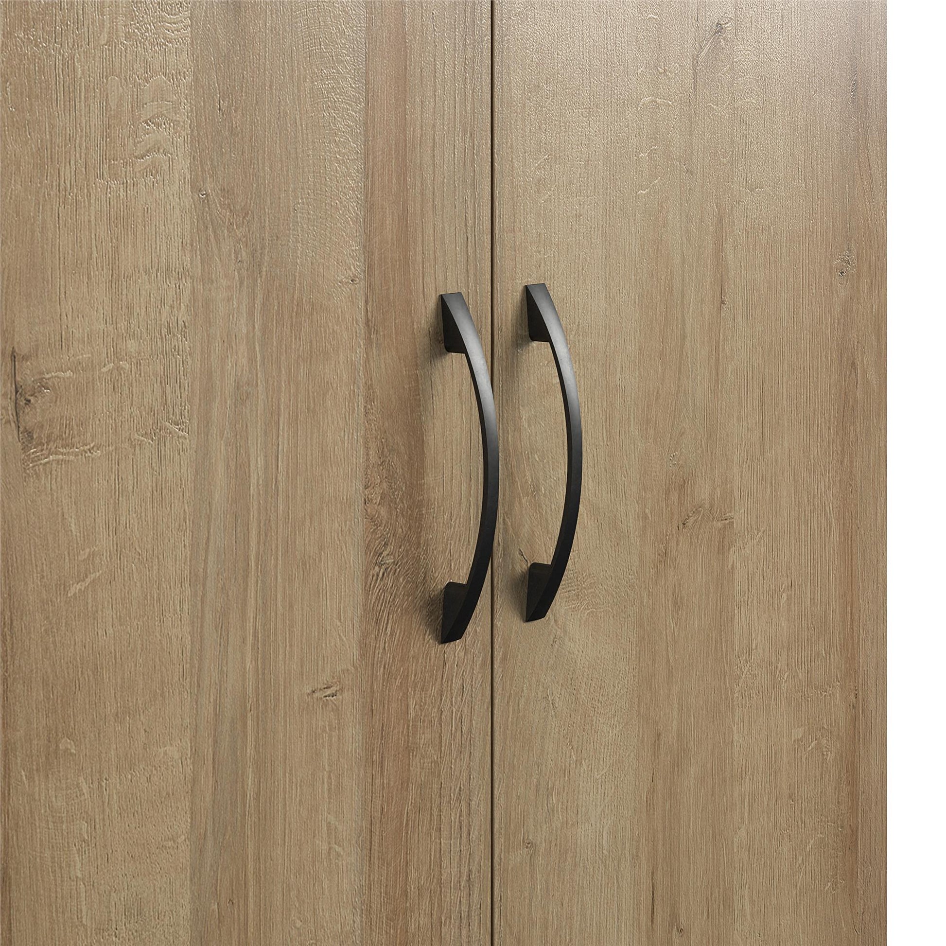 Basin 24" 2 Door Wall Cabinet with Adjustable Shelf - Natural