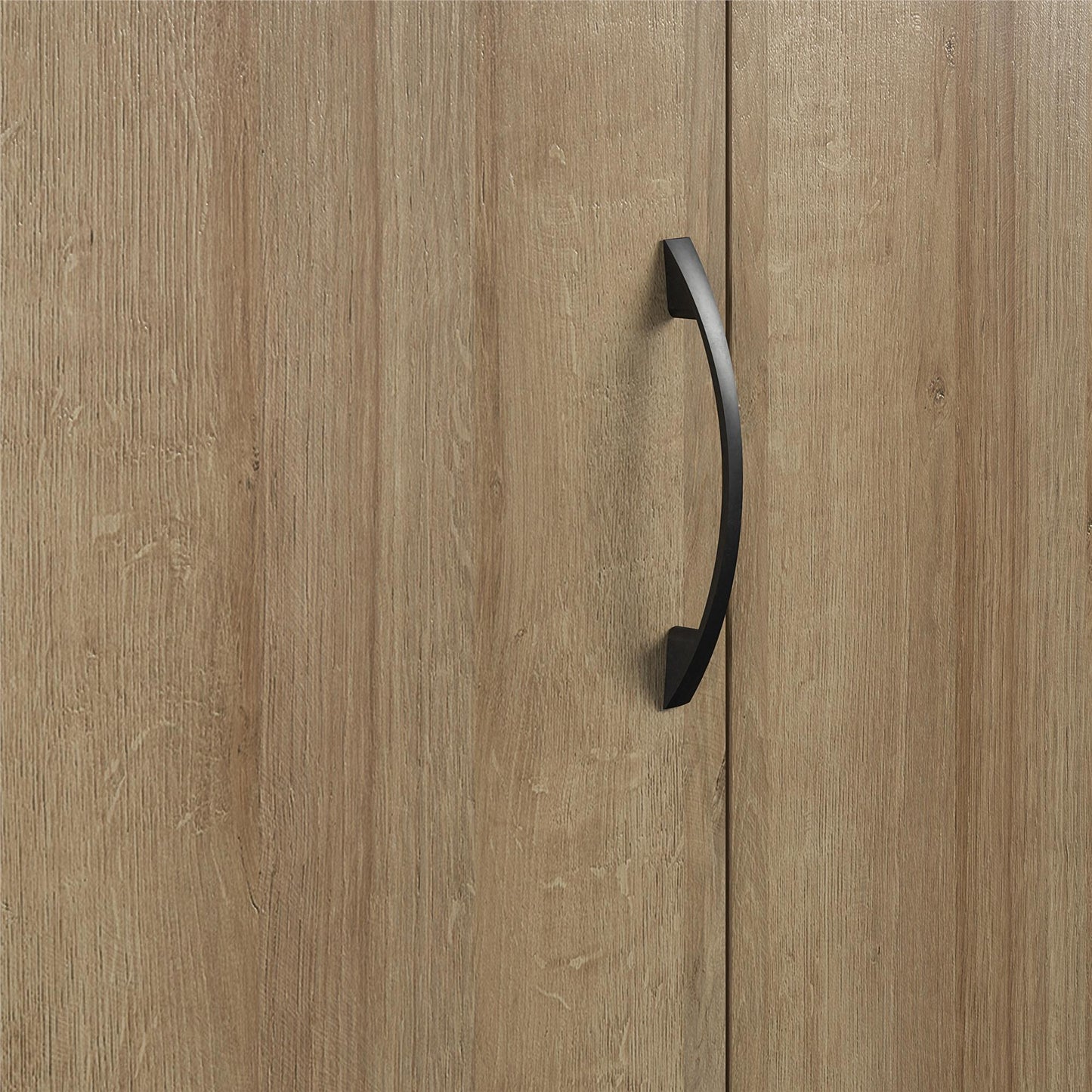 Basin 54" 3 Door Wall Cabinet with Adjustable Shelf - Natural