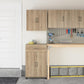 Basin 24" 2 Door Wall Cabinet with Adjustable Shelf - Natural