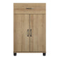 Basin 24" 1 Drawer/2 Door Base Storage Cabinet with Adjustable Shelf - Natural