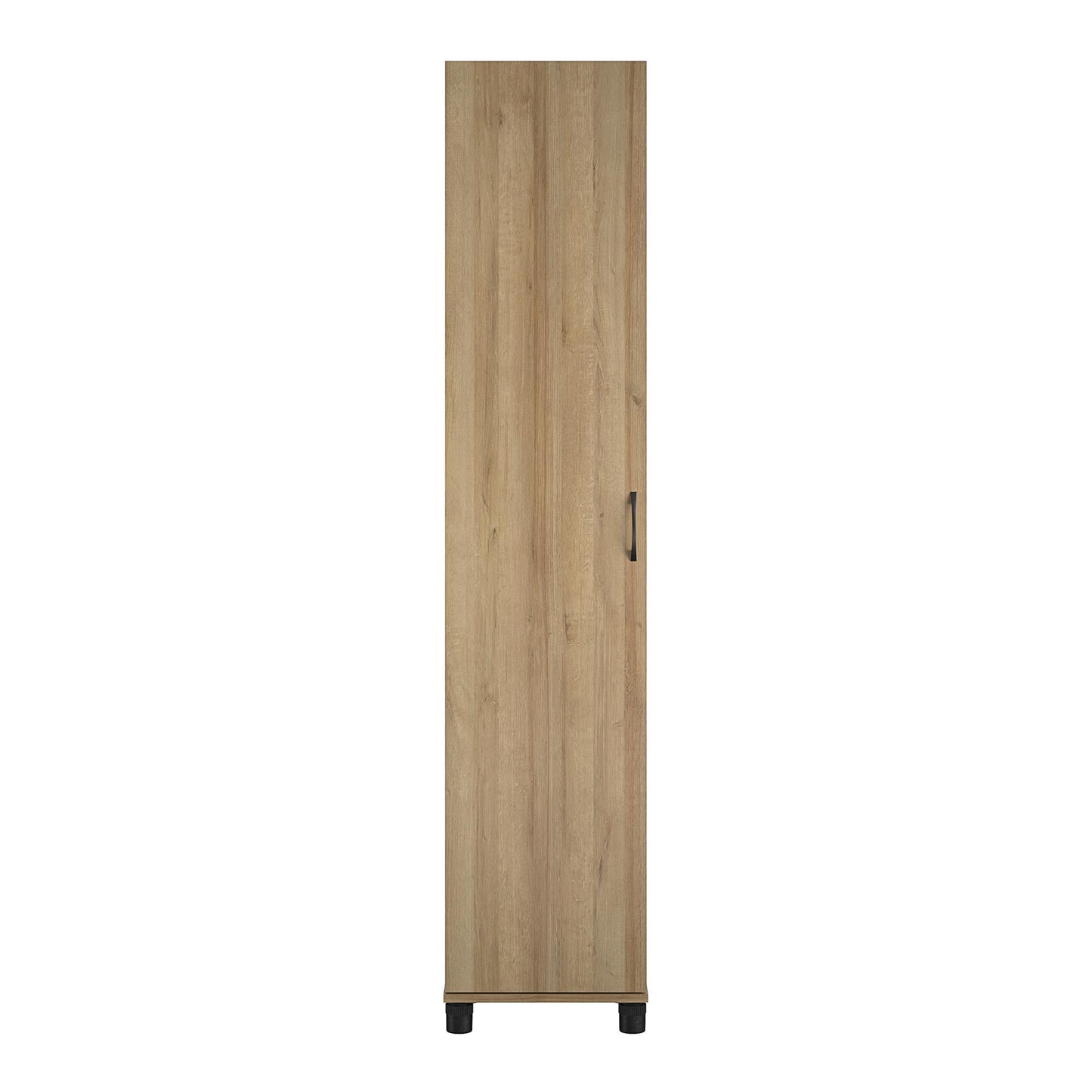 Basin 16" Utility Storage Cabinet with Adjustable Shelving - Natural