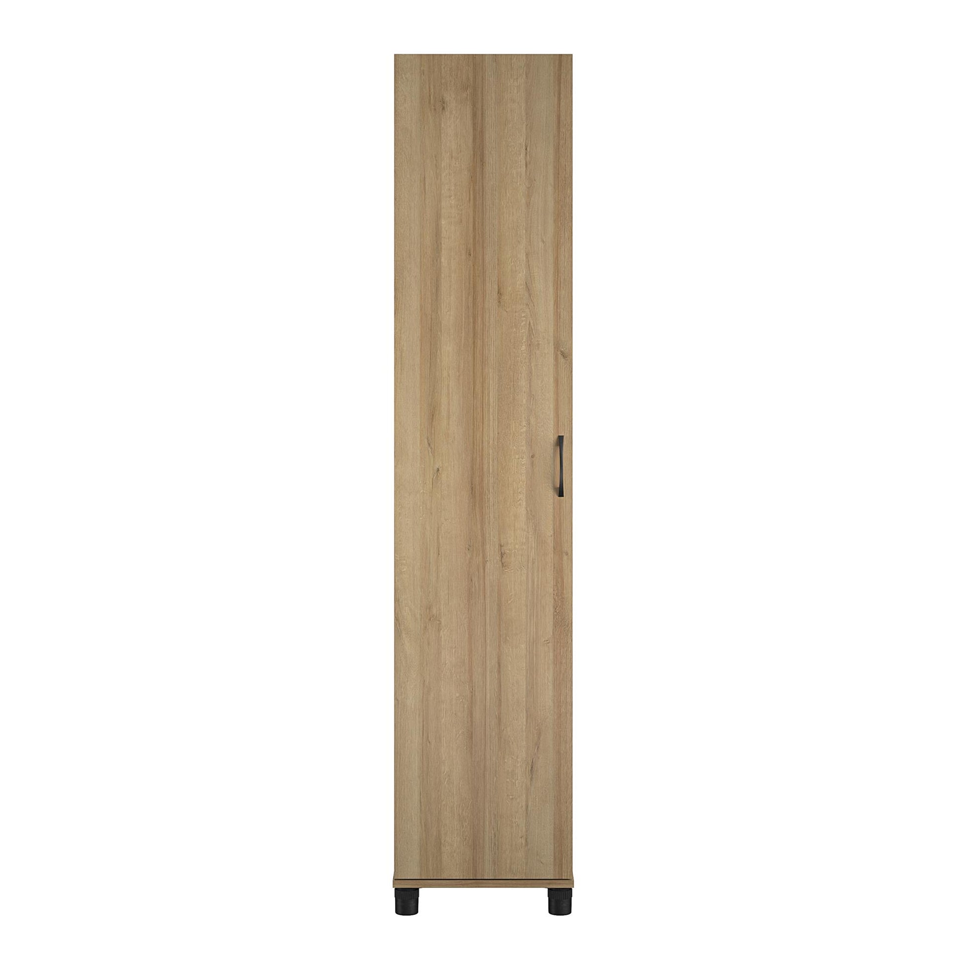 Basin 16" Utility Storage Cabinet with Adjustable Shelving - Natural