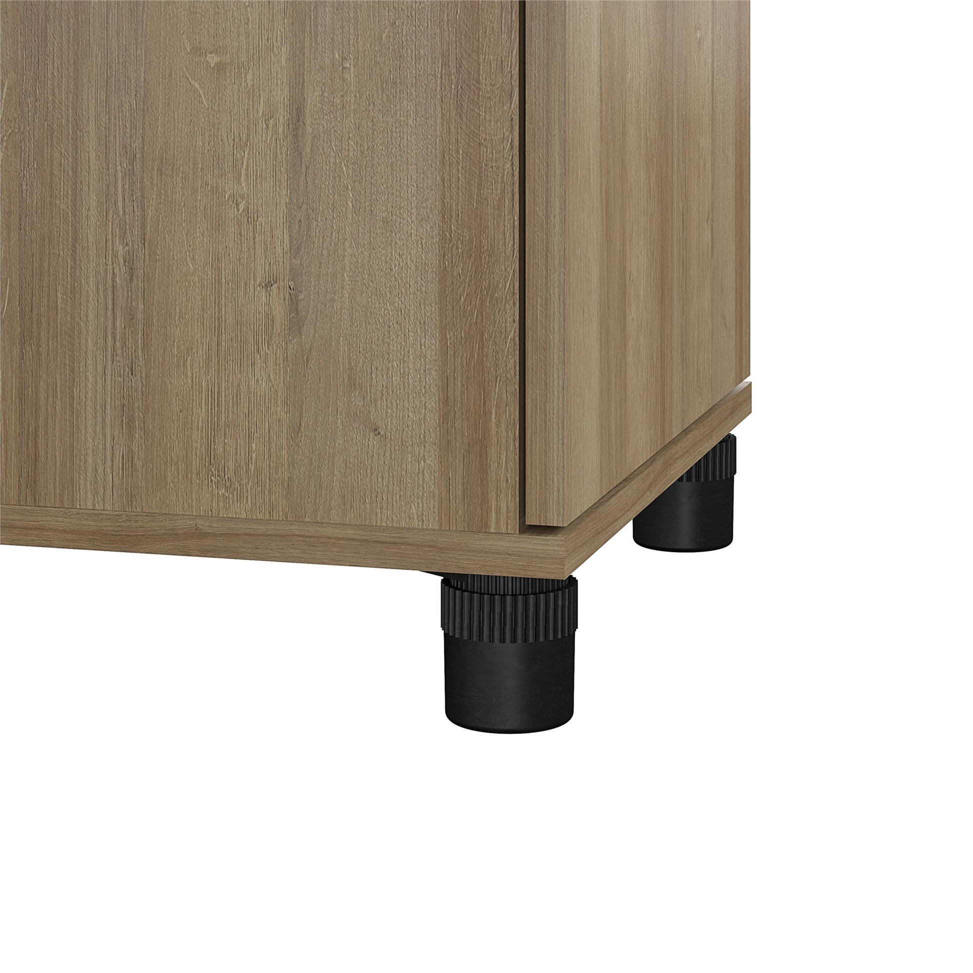 Basin 16" Utility Storage Cabinet with Adjustable Shelving - Natural