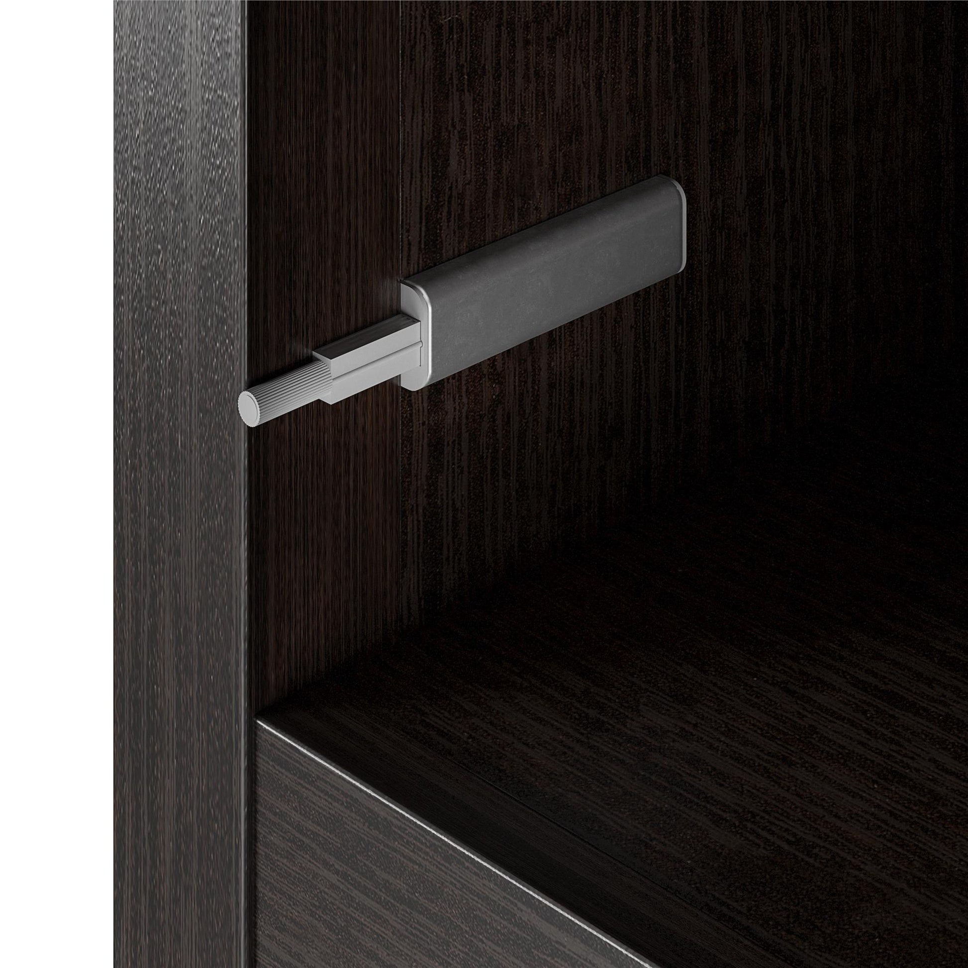 Signature Sleep Single Side Cabinet for Wall Beds with Pullout Nightstand and Storage, Espresso - Espresso