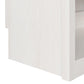 Signature Sleep Single Side Cabinet for Wall Beds with Pullout Nightstand and Storage, Ivory Oak - Ivory Oak