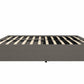 Maven Platform Bed with Storage - Grey Linen - Full