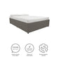 Maven Platform Bed with Storage - Grey Linen - Full