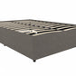 Maven Platform Bed with Storage - Grey Linen - Full