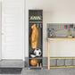 Camberly 18" Wide Mudroom Cabinet with Clothing Rod & Adjustable Shelving - Graphite Grey