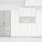 Kendall 36" Multipurpose Storage Cabinet with 5 Shelves - White