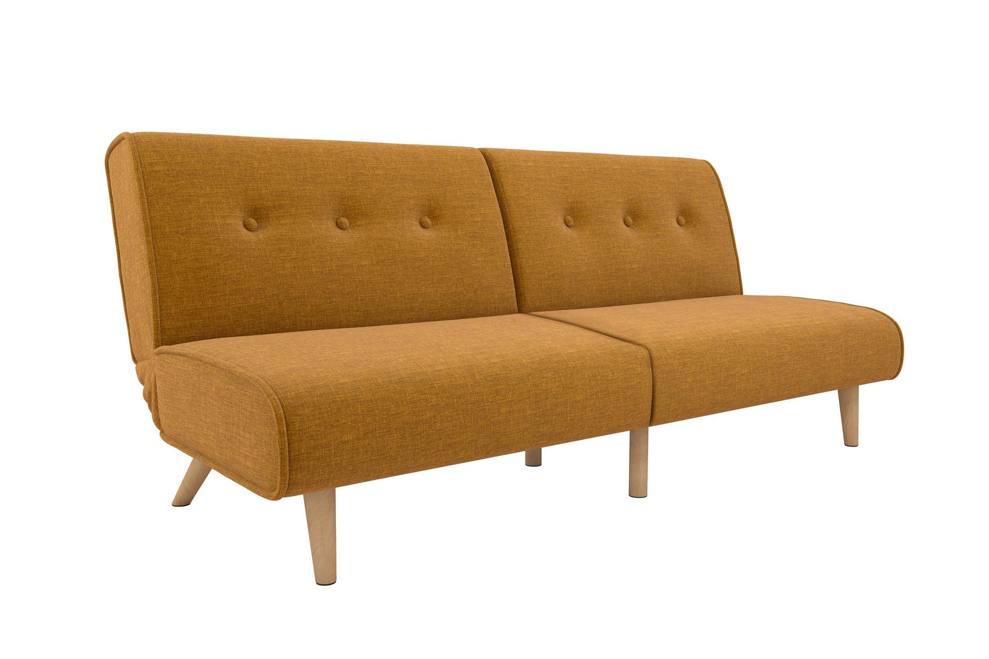 Palm Springs Split Futon - Mustard