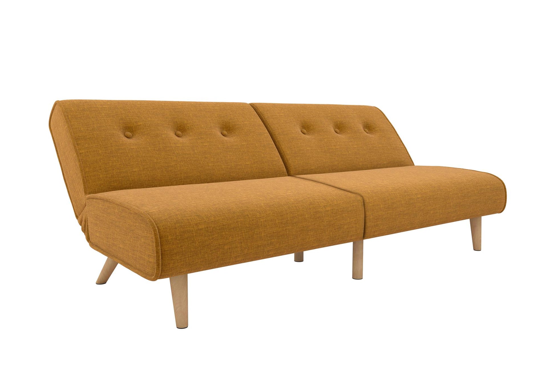 Palm Springs Split Futon - Mustard