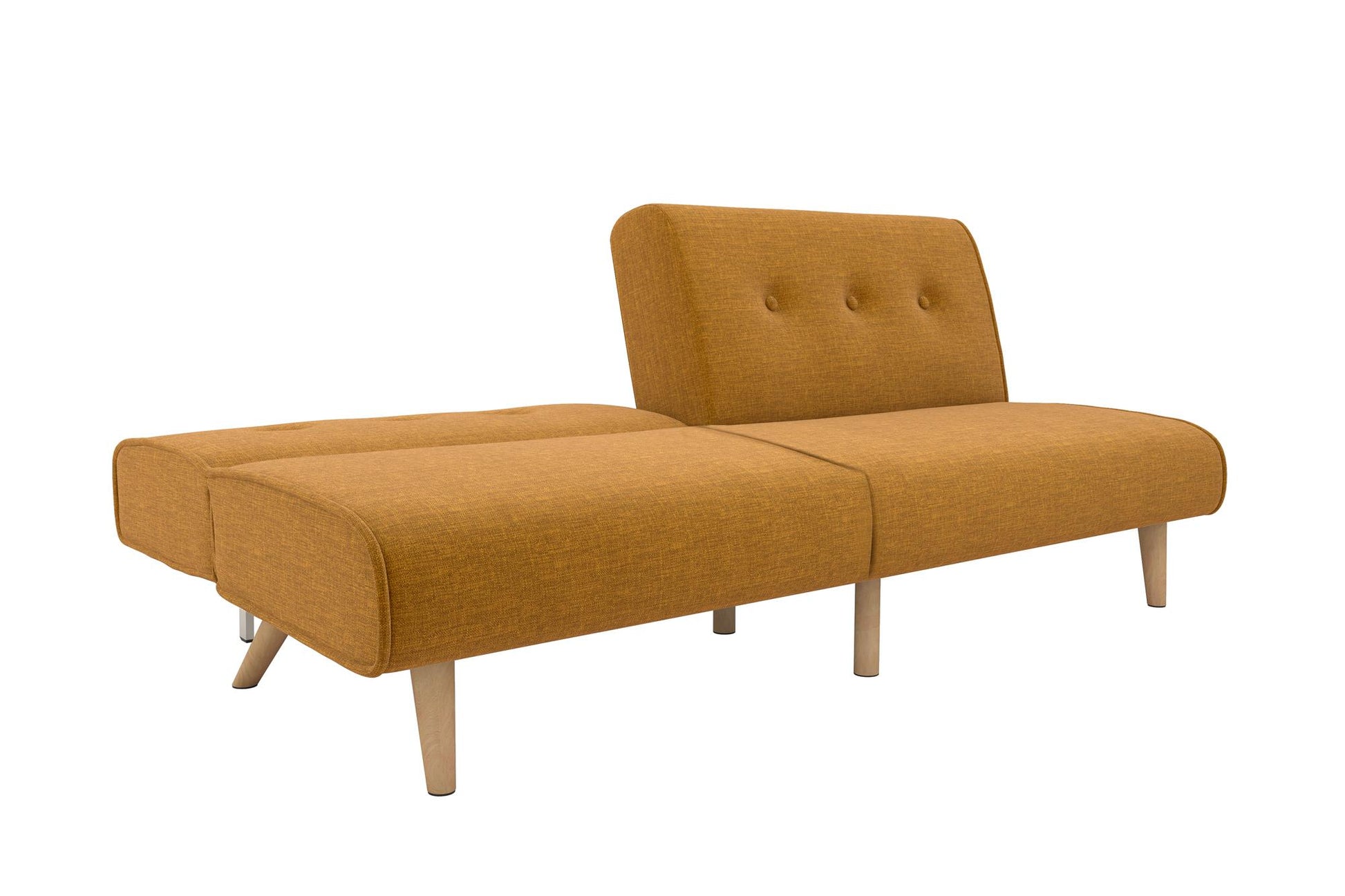 Palm Springs Split Futon - Mustard