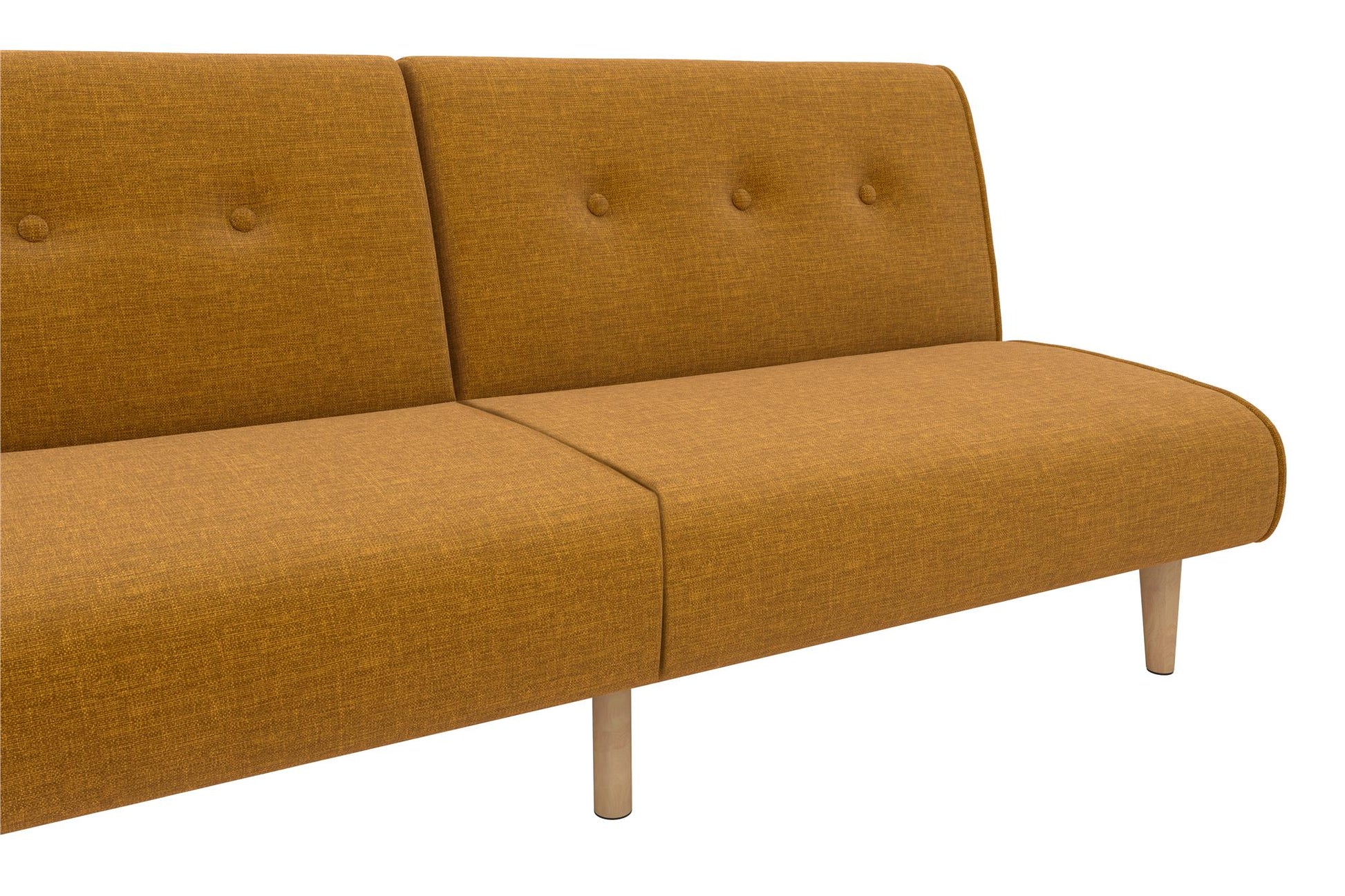 Palm Springs Split Futon - Mustard