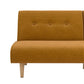 Palm Springs Split Futon - Mustard