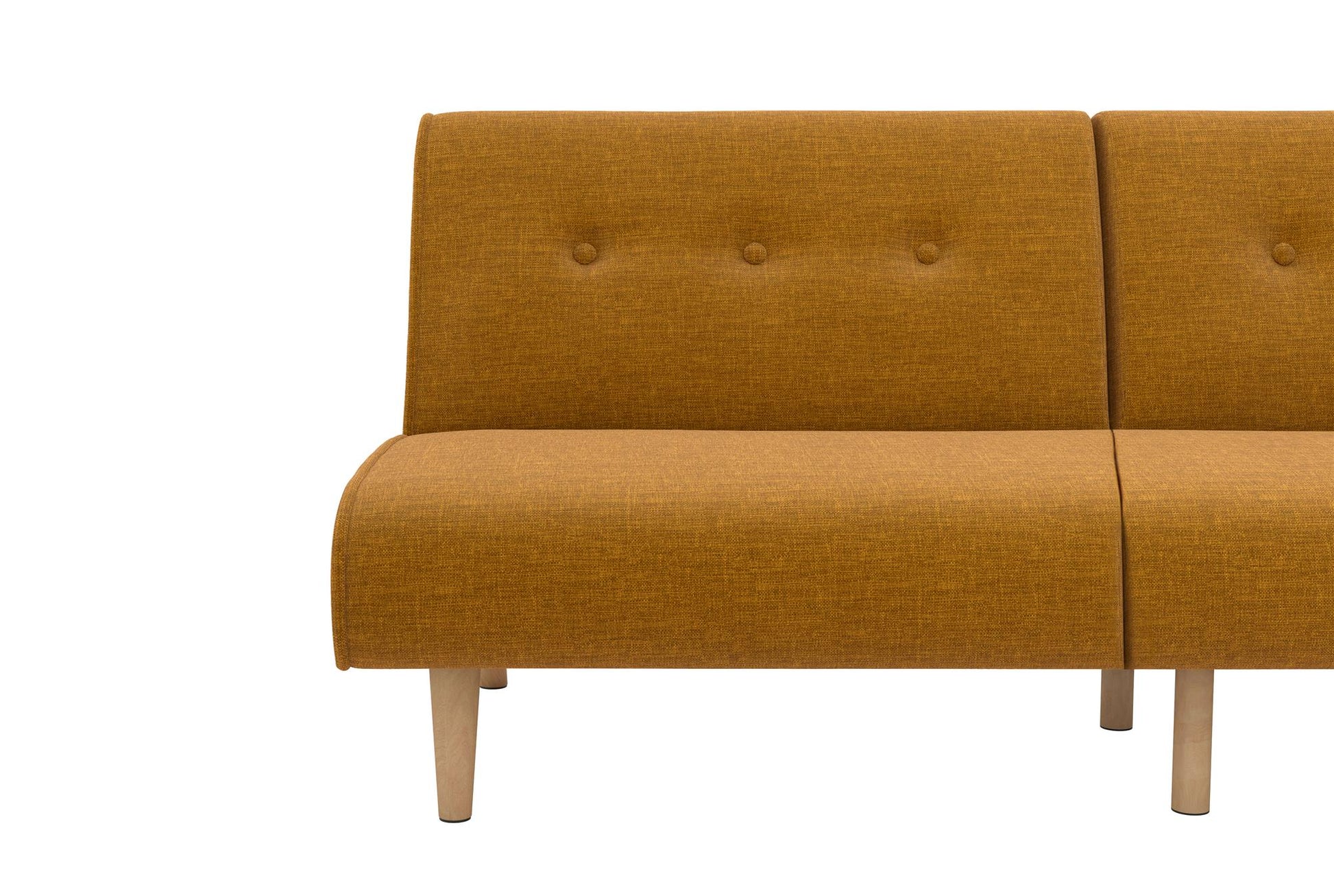 Palm Springs Split Futon - Mustard