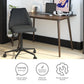 Brittany Office Chair with Casters - Gray