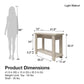 Winston Console Table - Light Walnut