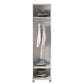 Camberly 18" Wide Mudroom Cabinet with Clothing Rod & Adjustable Shelving - Ivory Oak