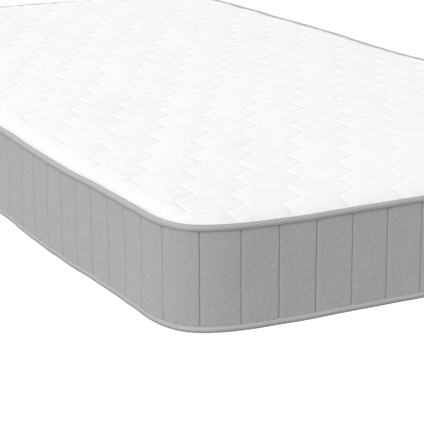 Signature Sleep Tranquility 6” Bonnell Coil Mattress, Twin - White - Twin