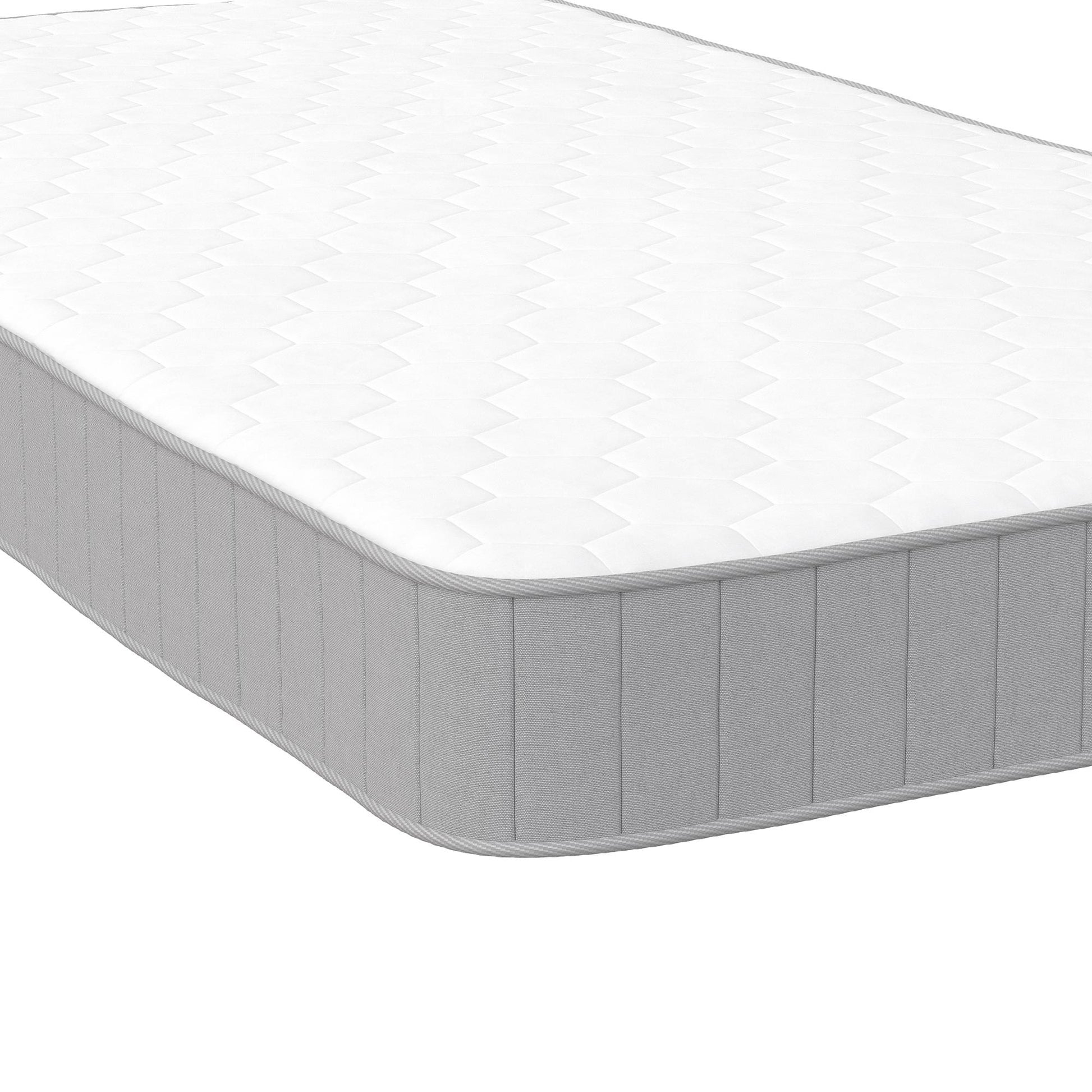 Signature Sleep Tranquility 6” Bonnell Coil Mattress, Twin - White - Twin