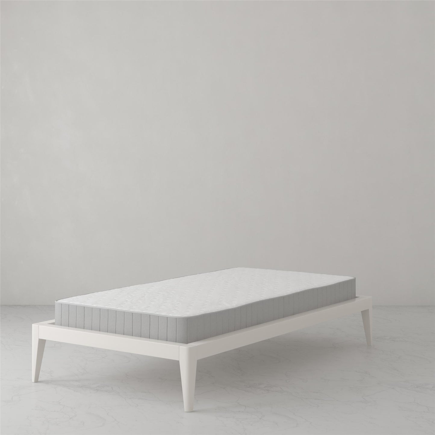 Signature Sleep Tranquility 6” Bonnell Coil Mattress, Twin - White - Twin
