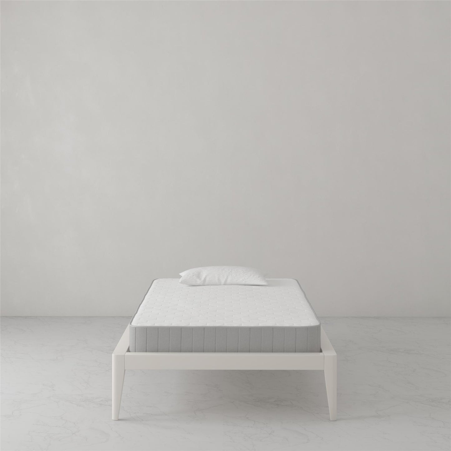 Signature Sleep Tranquility 6” Bonnell Coil Mattress, Twin - White - Twin