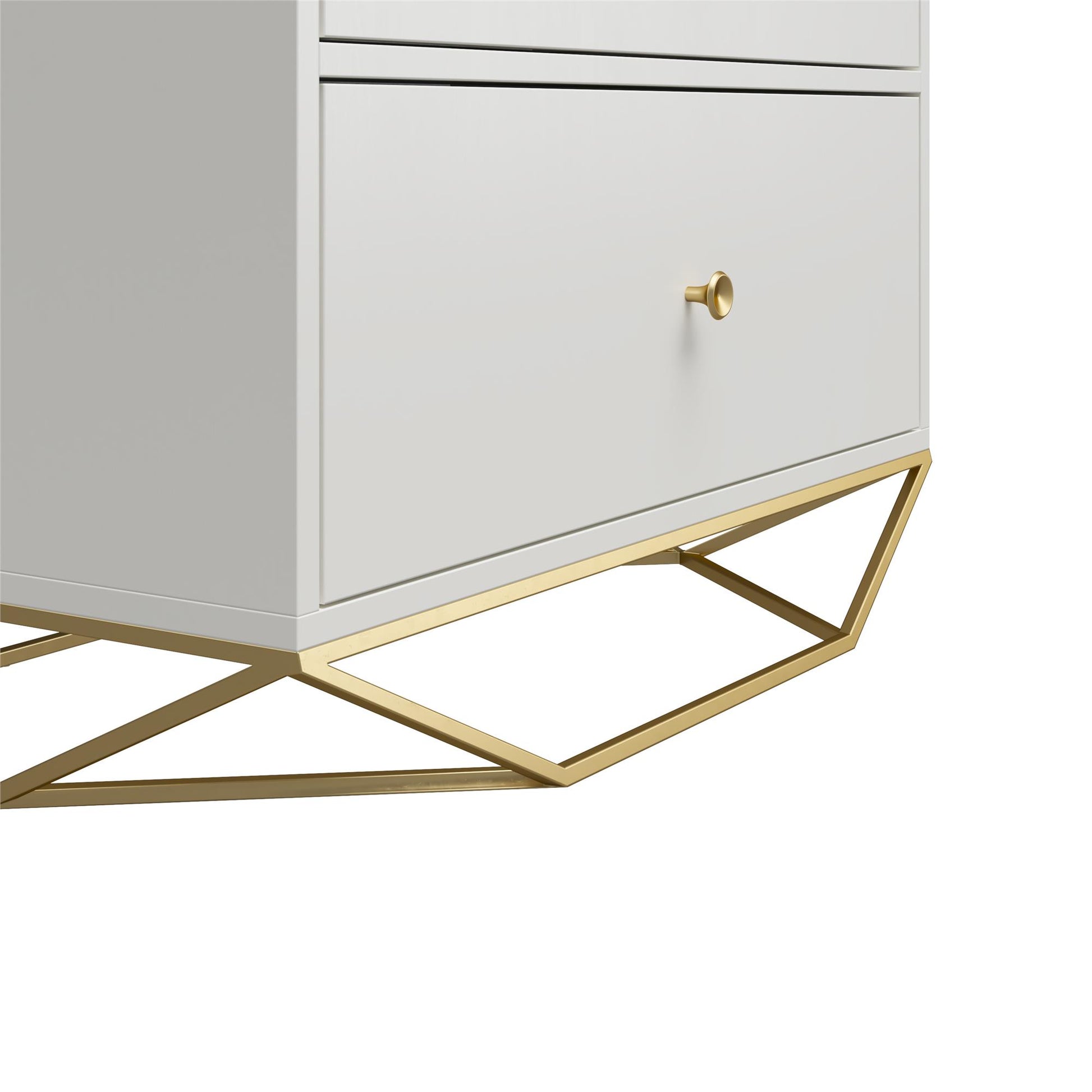 Blair 3 Drawer Dresser, White - White
