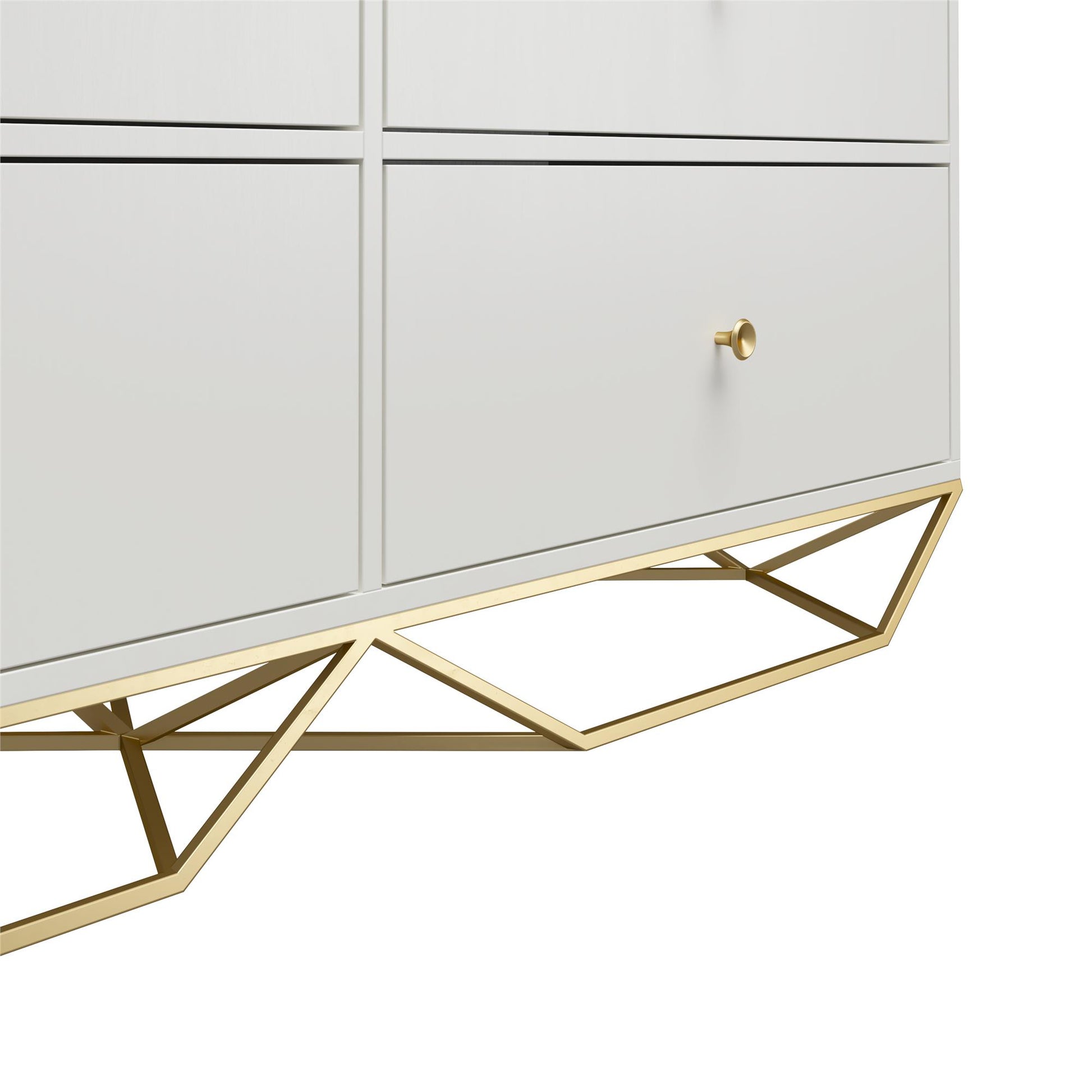 Blair 6 Drawer Dresser, White - White