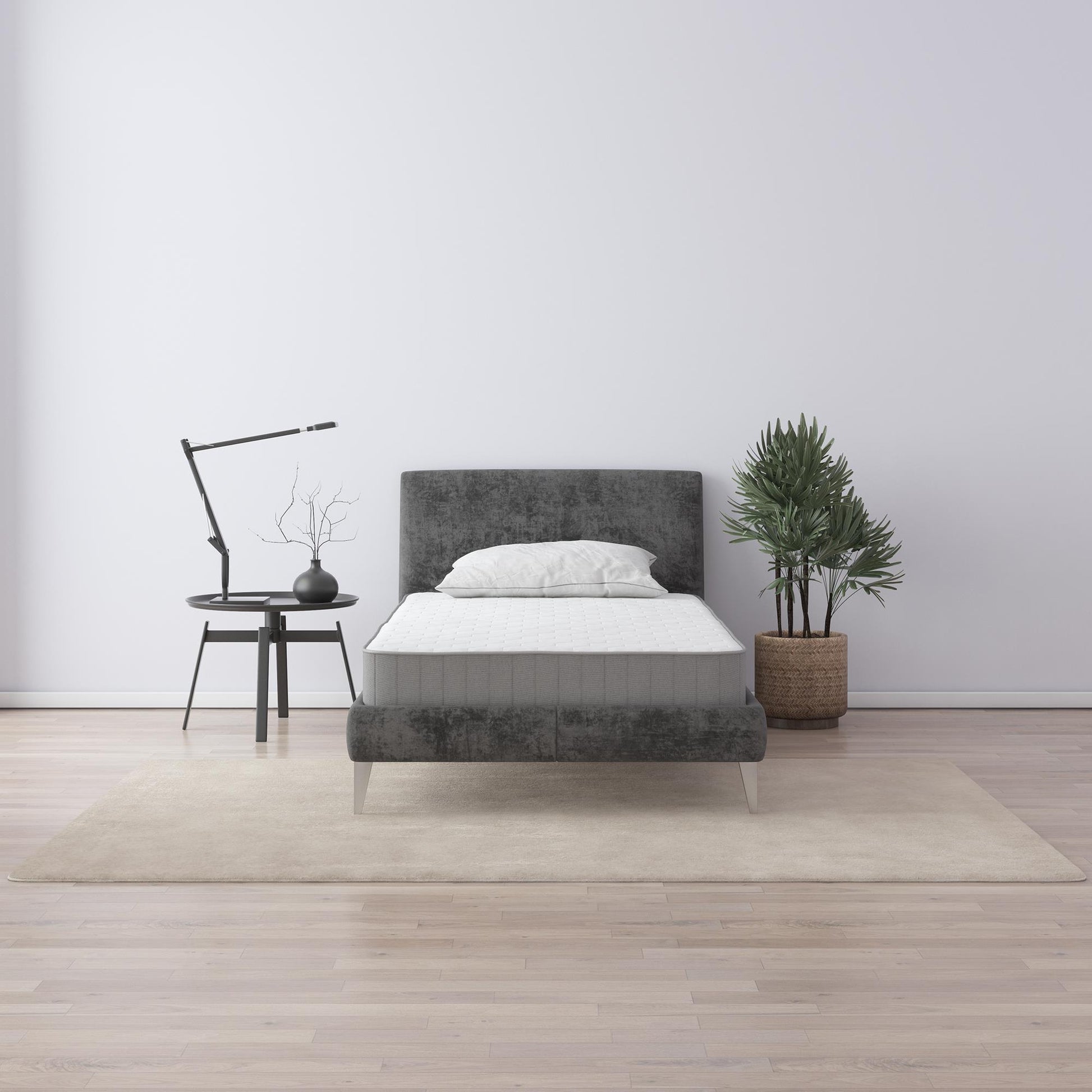 Signature Sleep Tranquility 6” Bonnell Coil Mattress, Twin - White - Twin