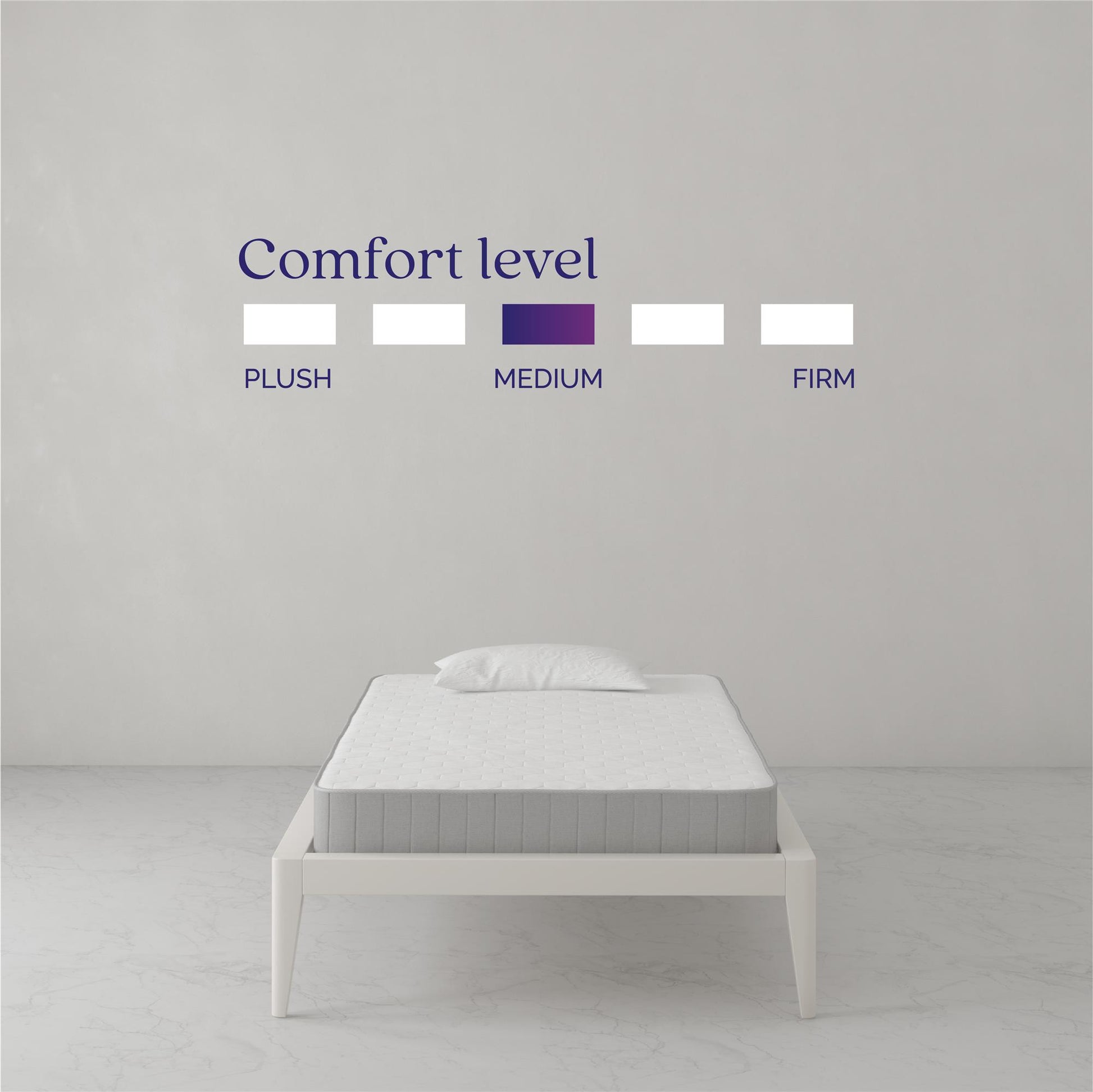 Signature Sleep Tranquility 6” Bonnell Coil Mattress, Twin - White - Twin