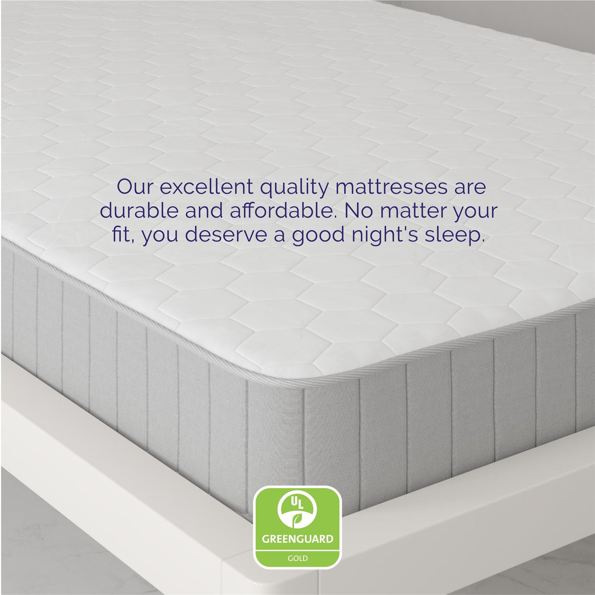 Signature Sleep Tranquility 6” Bonnell Coil Mattress, Twin - White - Twin