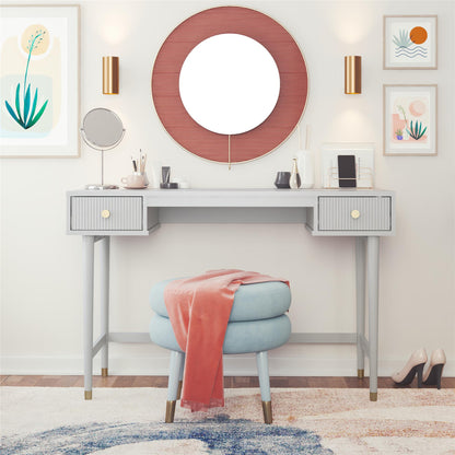 Elizabeth Desk, Dove Gray - Dove Gray