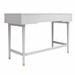 Elizabeth Desk, Dove Gray - Dove Gray