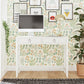 Her Majesty 2 Drawer Writing Desk, White - White