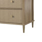 Shiloh Wide Faux Rattan Convertible 6 Drawer Dresser - Natural
