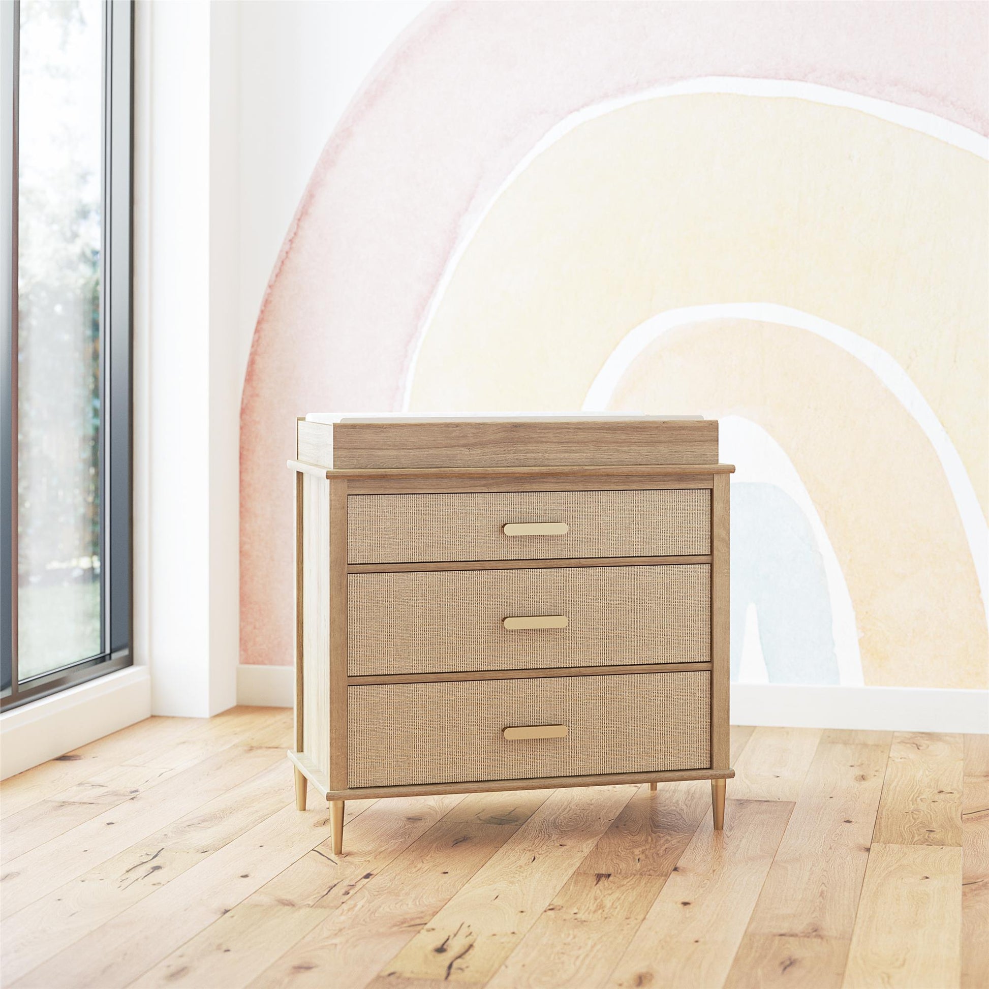 Shiloh Changing Table Topper - Natural