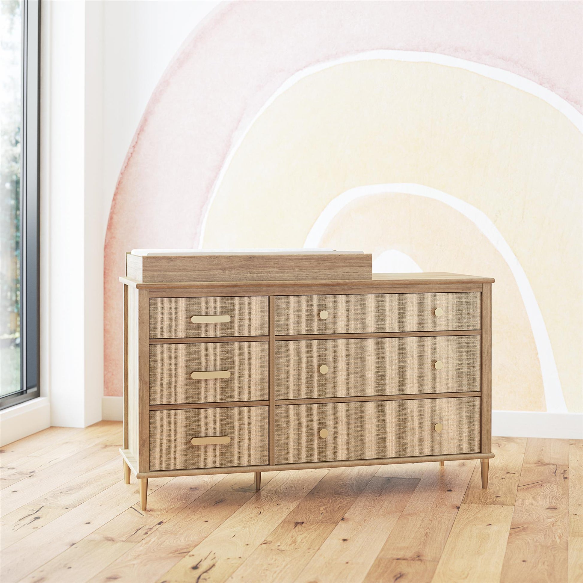 Shiloh Changing Table Topper - Natural