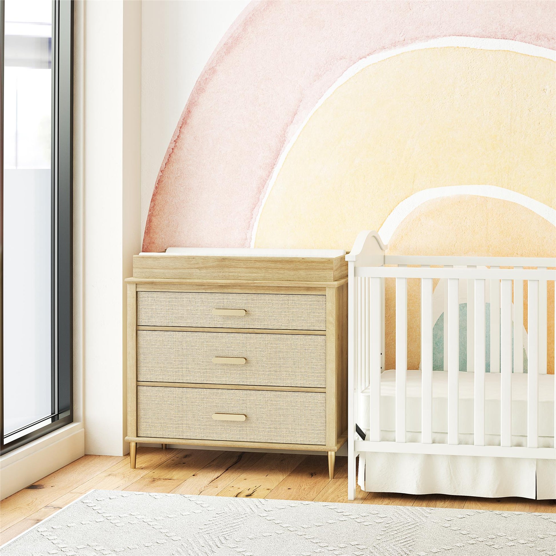 Shiloh Changing Table Topper - Natural