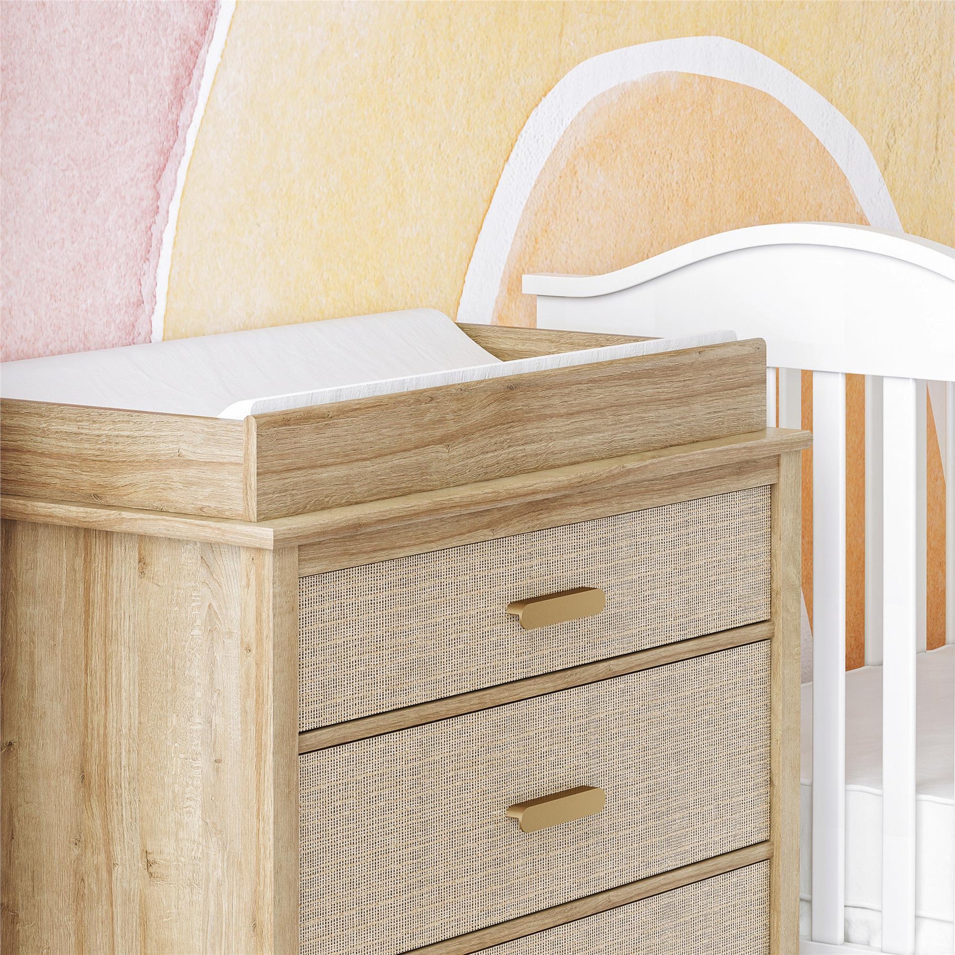 Shiloh Changing Table Topper - Natural
