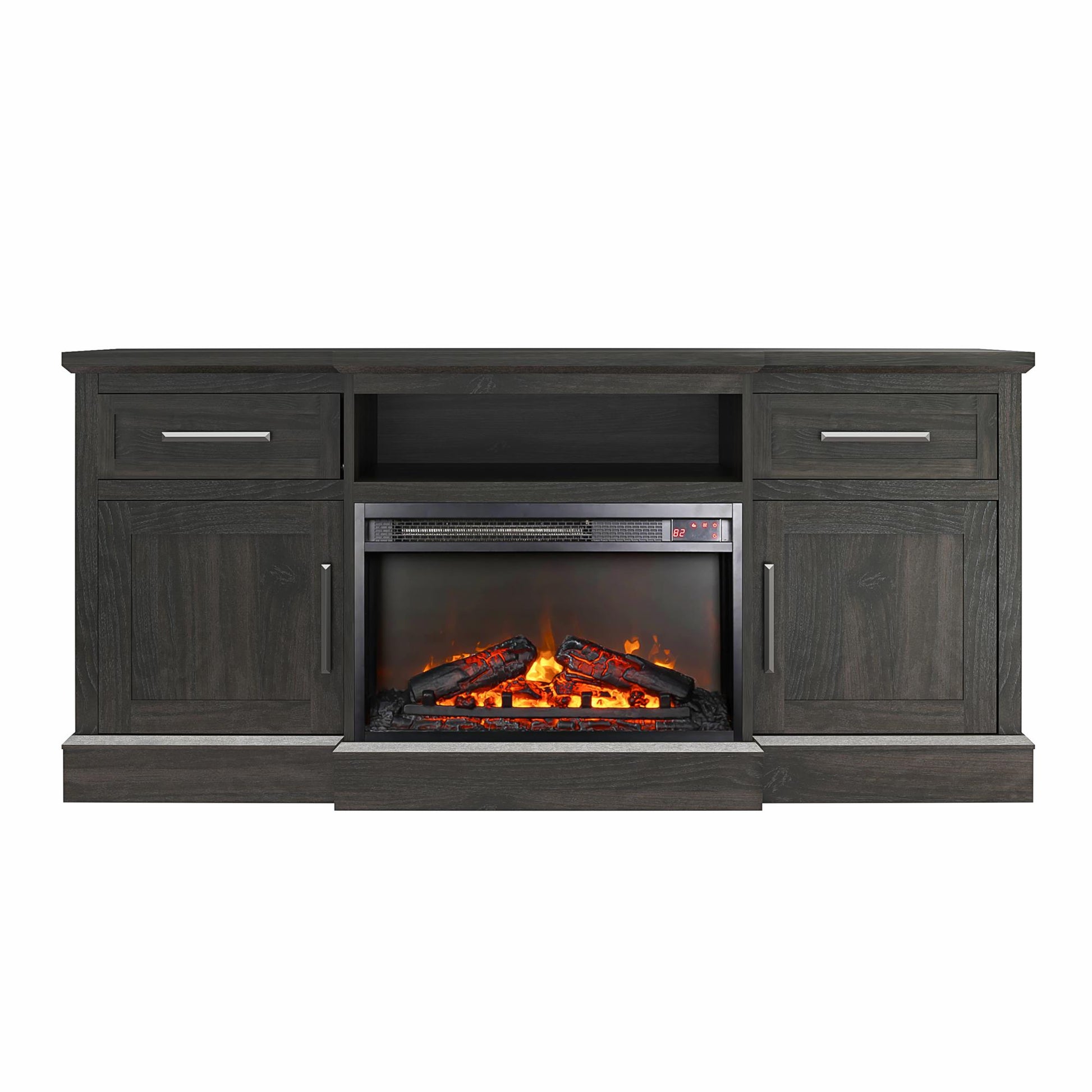 Gablewood Electric Fireplace & TV Console for TVs up to 65" - Espresso