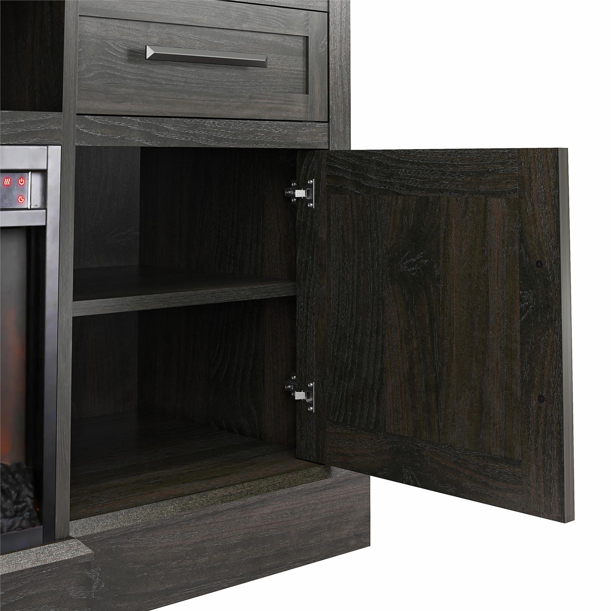 Gablewood Electric Fireplace & TV Console for TVs up to 65" - Espresso