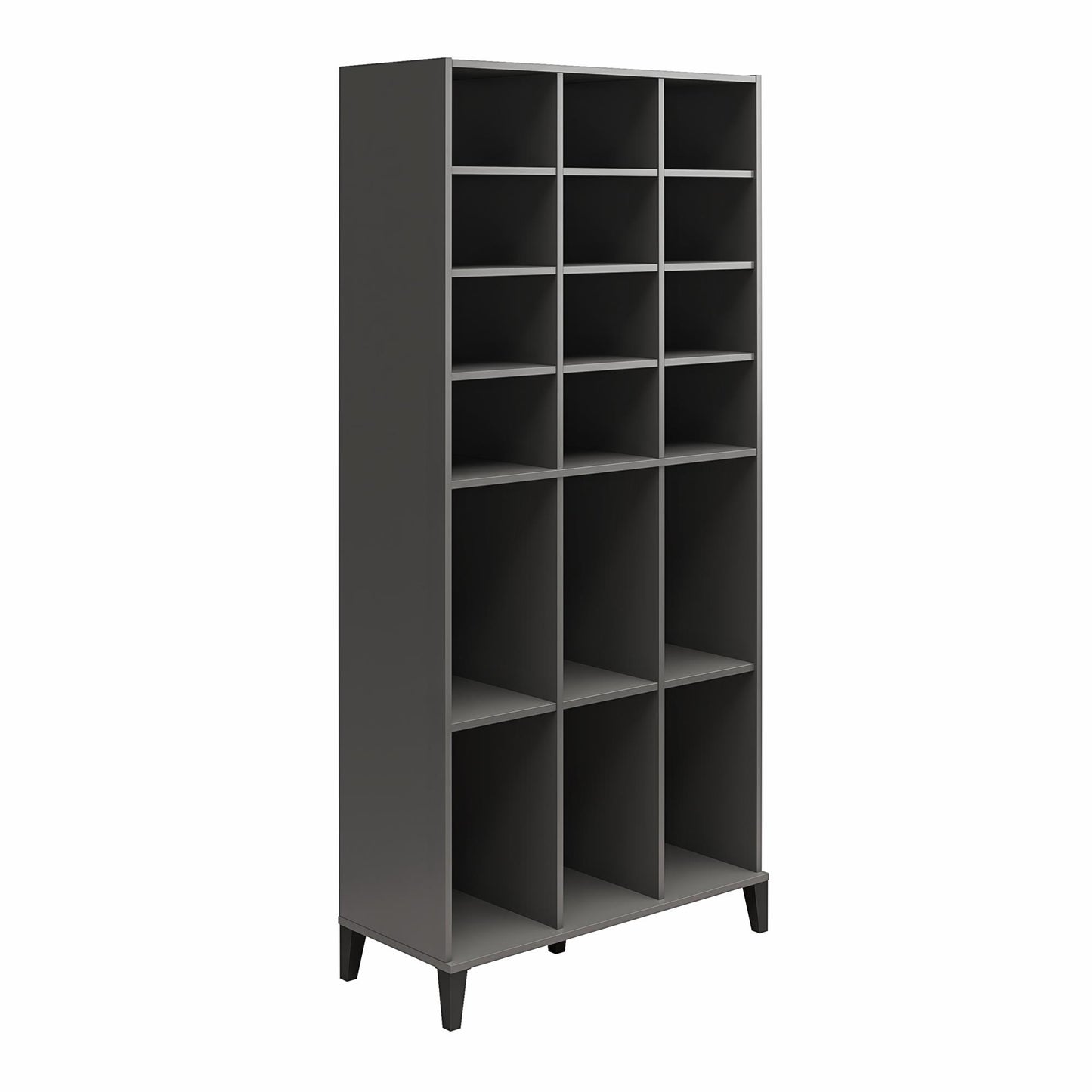 Flex Athletic Shoe Storage Cabinet for Boots & Tennis Shoes - Graphite