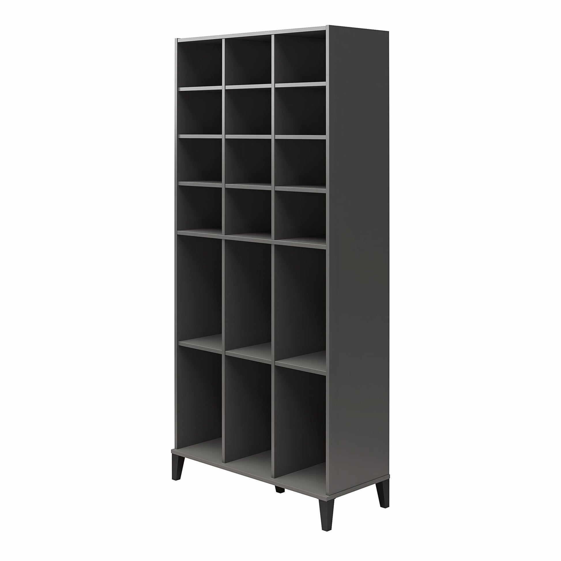Flex Athletic Shoe Storage Cabinet for Boots & Tennis Shoes - Graphite
