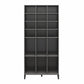 Flex Athletic Shoe Storage Cabinet for Boots & Tennis Shoes - Graphite